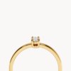 Minimalistic Plain Engagement Ring