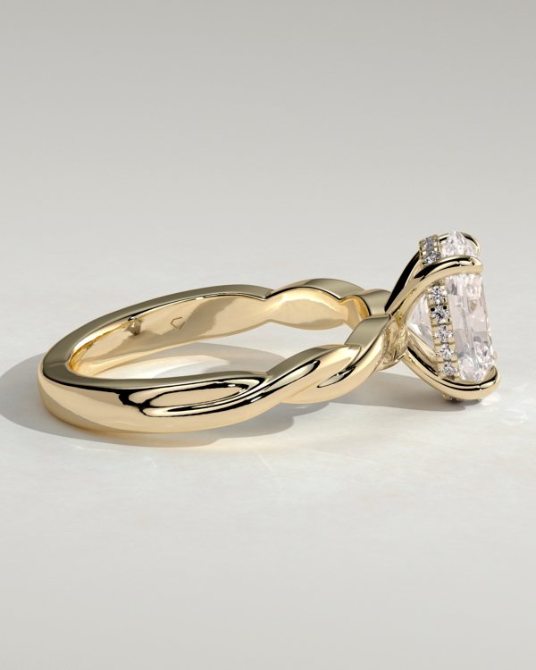 1nmnjrxkugzxozv00lggzluqnxjvhdno9_1bebfbce5a37e6cc9412ec700182ce94 Trinity Oval Solitaire with Twisted Band Engagement Ring