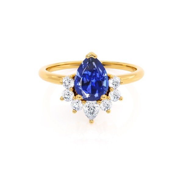 Ballet-pear-blue-sapphire-engagement-ring-yellow-gold-Lily-Arkwright-Image-1_1024x.jpg Pear Blue Sapphire And Diamond Half Halo Engagement Ring
