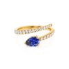 Celestine-pear-blue-sapphire-ring-yellow-gold-Lily-Arkwright-Image-1_1024x.jpg Pear Blue Sapphire Split Shank Diamond Ring