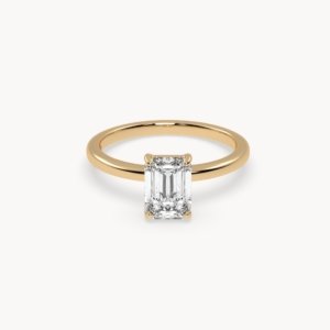 Radiant Cut Diamond Solitaire Engagement Ring
