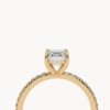 Emerald-Solitaire-with-Paveband_GG_01_1c0e3e20-bb55-4b51-a3cc-d12c591637fe.jpg Radiant Cut Solitaire Pavé Setting Ring