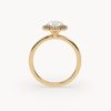 Oval Cut Halo Diamond Engagement Ring