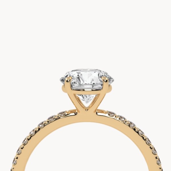 Round-Solitaire-with-Pave-band_GG_01_89f8d53a-6353-4b69-b8a3-279bdfd5fde6.jpg Round Brilliant Cut Solitaire Pavé Setting Ring