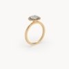 Cushion Cut Halo Diamond Engagement Ring