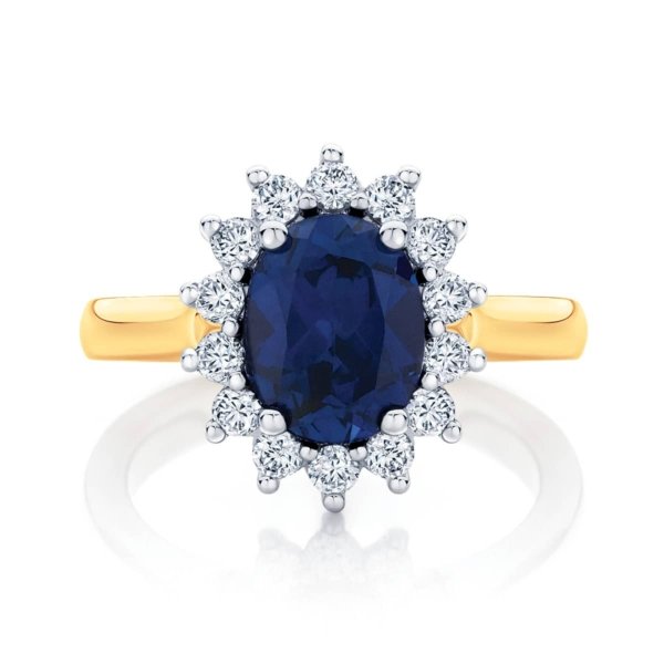aquarius-yellow-gold-1.jpg Diana Sapphire Engagement Ring Halo Setting with Diamonds